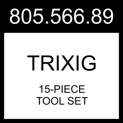 Набор инструментов IKEA TRIXIG 15 предметов 805.566.89 - Изображение 1 из 4