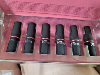 IT Cosmetics Set of 6 Vitality Lip Flush Anti-aging Stains!  LAST ONE LE NIB! - Image 1 of 2