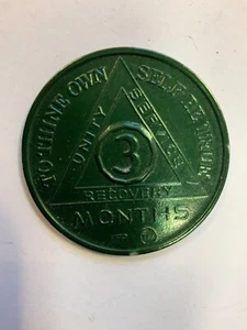 Token de moneda AA Green Challenge 3 mobths Unity Service Recuperación - Imagen 1 de 6