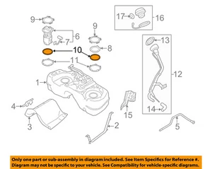 NISSAN OEM 11-17 Juke 1.6L-L4 Fuel System-Fuel Sender Unit Seal 173421KM1A - Picture 1 of 2