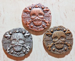 2019 Going Caching - Set of Three (3) Pirate geocoins - Unactivated - Picture 1 of 2