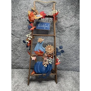 Holiday Living 3.5 ft Harvest Ladder Hanging Decor Thanksgiving Thankful New - Picture 1 of 8