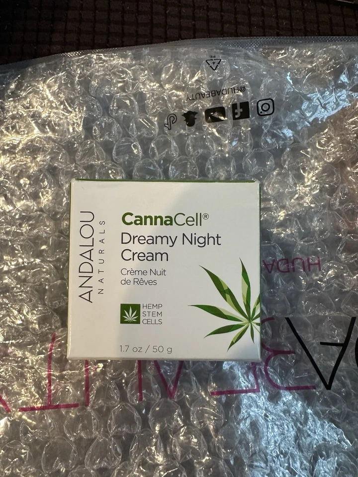 Andalou Naturals Cannacell Dreamy Night Cream 1.7 Oz 50g