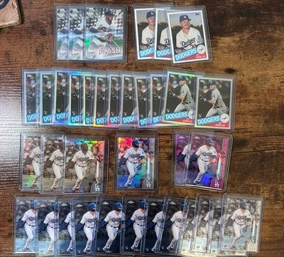 2020 Topps Chrome Gavin Lux Rookie 36 Card RC Lot Refractor Sepia Pink HUGE LOT - Image 1 of 4