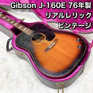 Gibson J-160E 1976 Vintage Acoustic Electric Guitar Real Relic From JAPAN - Bild 1 von 10
