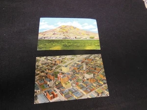 Zwei El Paso, Texas, gebrauchte alte Postkarten 1945 - Bild 1 von 7