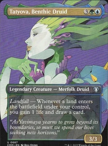 Tatyova, Benthic Druid 2023 MTG #687 Masters/Uncommon Commander Masters - Picture 1 of 2