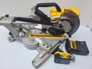 Dewalt DCS365 18V XR Mitre Saw 184mm 1x5ah Battery Charger UK Free Postage - Picture 1 of 11