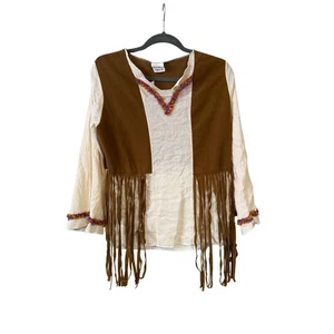 Halloween Kostüm Hippie Shirt One Size Shirt only  - Bild 1 von 7