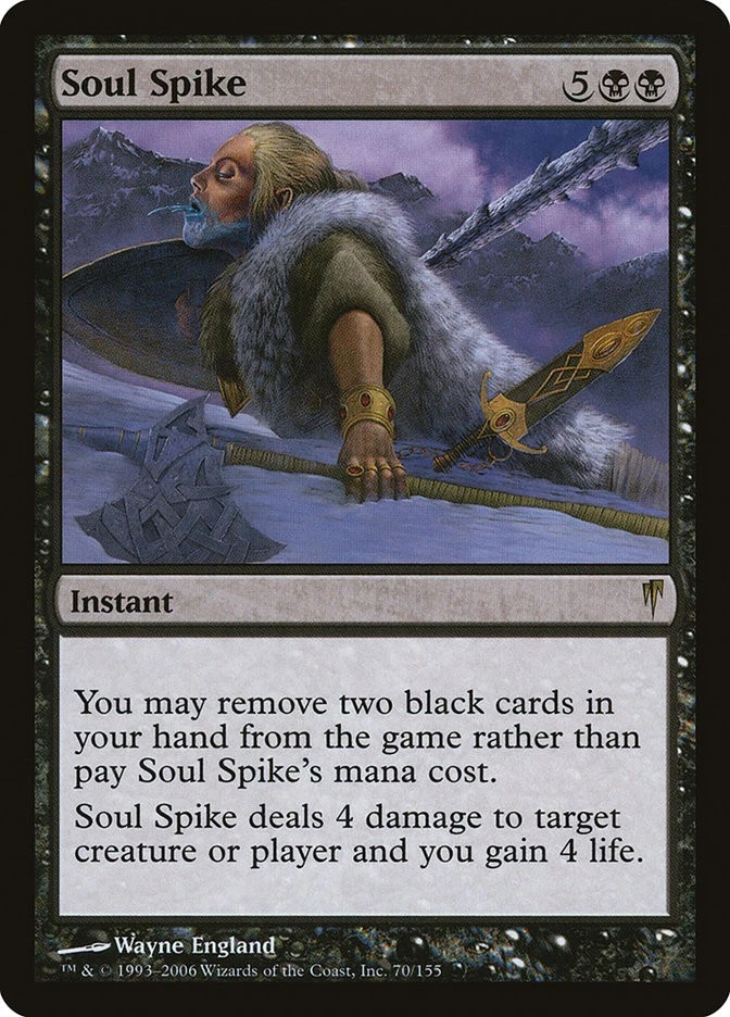 MTG Soul Spike  - Coldsnap #070 - Image 1 of 1