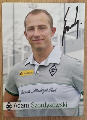 🇵🇱 Adam Szordykowski – Borussia M'gladbach – Autogrammkarte 2011/2012 ✨ - Bild 1 von 2