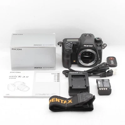 【NEARMINT w/Box】PENTAX K-3 II 24.3MP Digital SLR Camera From Japan - Image 1 of 4