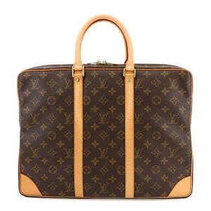 LOUIS VUITTON Monograma Porte Documents Voyage Maletín Marrón M53361 90299641 - Imagen 1 de 11