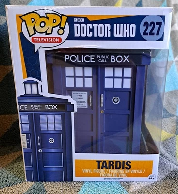 Tardis Pop 227 - Doctor Who Funko Pop! 2018 - abovedado + protector Foto 1 de 4