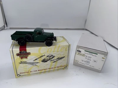 NIB Matchbox Models of Yesteryear YTC02-M 1946 Dodge Power Wagon COA - Image 1 of 4