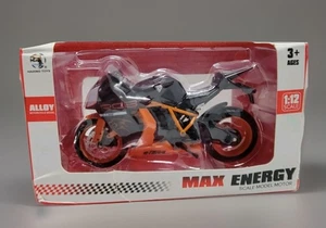 Max Energy Scale Modell Alu Motorrad Maßstab 1:12 Haixing Modell. - Bild 1 von 8