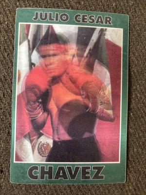 1995 Ultimo Productions 3D Postcard Julio Cesar Chavez - Image 1 of 4