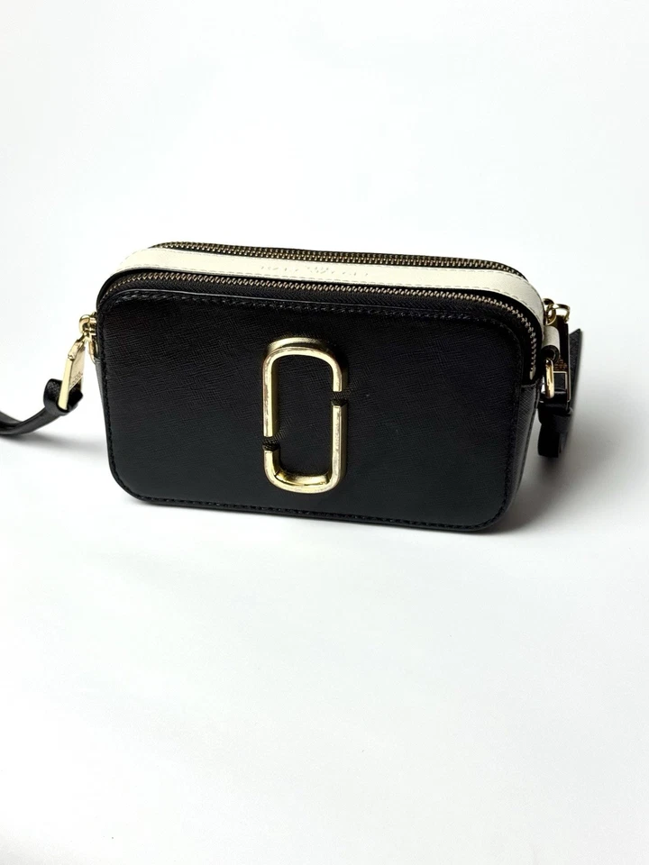 Auténtico Bolso Bandolera Marc Jacobs Snapshot Cuero Negro SIN CORREAS Foto 1 de 4