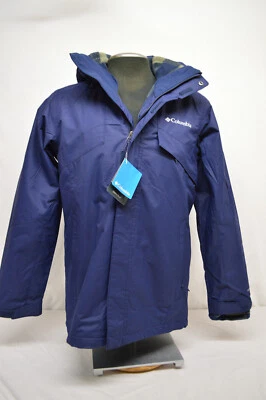 NEW Columbia Men's Bugaboo II Fleece Interchange Jacket Blue Size SMALL - Image 1 of 4