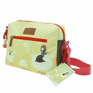 Kori Kumi Coated Cross Body Bag by Santoro London - Blowing Kisses Satchel - Picture 1 of 3