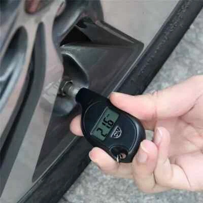 Mini Digital Tire Pressure Gauge TPMS Tools Car Bike Motor Tyre Pressure Tester — 第 1/4 张图片