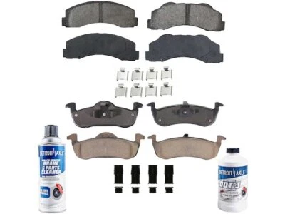 Juego de pastillas de freno para Ford Expedition 2010-2017 eje Detroit 19623QD 2012 2016 2011 Foto 1 de 2