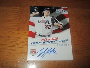 ZACH JACKSON Blue Jays 2015 Panini USA Baseball Set AUTO #/399 Autograph QTY - Picture 1 of 1