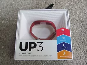 UP3 by Jawbone Heart Rate Activity + Sleep Tracker Ruby Cross (Red)JL04-0202ACE - Picture 1 of 10
