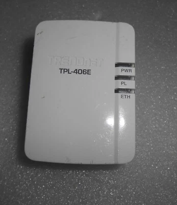 TRENDnet TPL-406E2K/A 500Mbps Powerline AV Adapter Foto 1 de 2