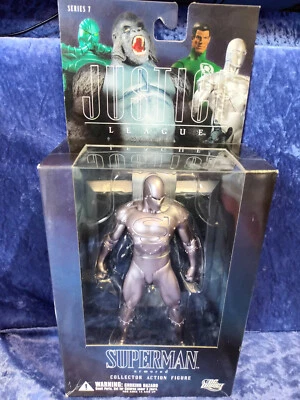 DC Direct 2008 Alex Ross Justice MIB Series 7 Armored Superman - Image 1 of 3