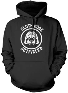 Sudadera con capucha unisex activada modo perezoso divertida perezosa para dormir la siesta adolescente estudiante - Imagen 1 de 10