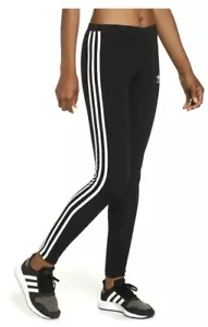 adidas Originals Damen Activewear 3 Streifen Leggings schwarz XS - Bild 1 von 6