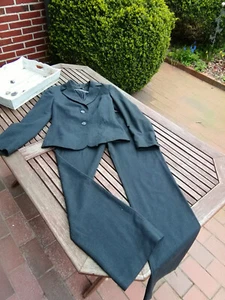 MEXX klassischer Damen Stretch Business Anzug Schurwolle grau elegant S 36 - Bild 1 von 12