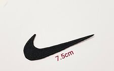 Sports badges logo colourful SWOOSH black Embroidered sew on iron on Patch