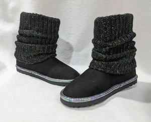 SO Mandy schwarze Mädchen Pullover Stiefel - verschiedene Größen neu mit Karton - Bild 1 von 6