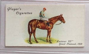 Lutteur III Horse Racing Derby Grand National Winners 1933 Cigarette Card (B75) - Picture 1 of 2