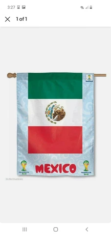FIFA 2014   Mexico World Cup  soccer vertical flag Cover