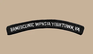US Navy Branch Medical Clinic Weapons Station Yorktown UIM Rocker Tab (01-02) - Bild 1 von 1