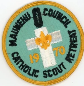 BSA 1970 MAUWEHU COUNCIL CATHOLIC SCOUT RETREAT - Picture 1 of 1