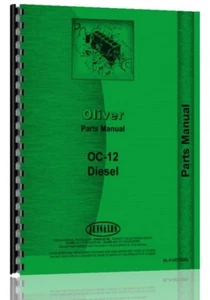 Manual de catálogo de piezas sobre orugas Oliver OC-12 Cletrac - Imagen 1 de 5