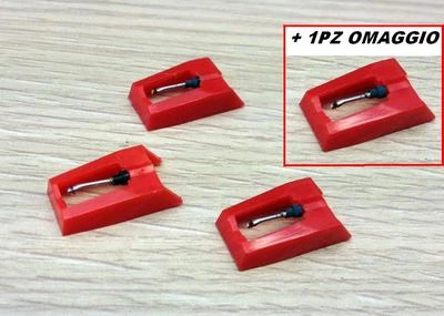 PUNTINE GIRADISCHI 3PZ + 1 OMAGGIO TESTINE PER GIRADISCHI DOCTOR SOUND - Image 1 of 4
