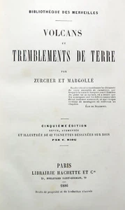 VULKANE / UND ERDBEBEN / ZÜRCHER UND MARGOLA / WUNDERBIBEL / 1886 - Bild 1 von 11
