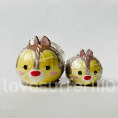 LOTE DE 2 MINI FIGURAS DE VINILO DISNEY TSUM TSUM Chipmunk Foto 1 de 4