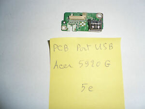 Acer Aspire 5920g PCB Usb-Anschluss