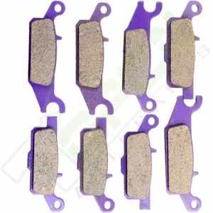 F+R Carbon fiber Brake Pads Fits 2012-2016 2015 2014 2013 Yamaha YFM 700 Grizzly - Picture 1 of 6