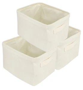 Large Storage Baskets for Organizing: Fabric Storage Bins Shelves Basket Closet - Picture 1 of 7