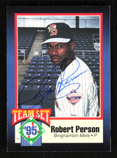 1995 Binghamton Mets Team Issue #16 Robert Person Auto! *PWE*