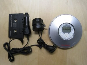 Sony Walkman D-NE326CK Portable CD Player MP3 w/ Remote DC Car Cassette Adaptor - Picture 1 of 11