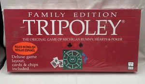 SEALED Tripoley Family Edition Deluxe Vintage Board Game Cadaco No. 225 1989 - Picture 1 of 7