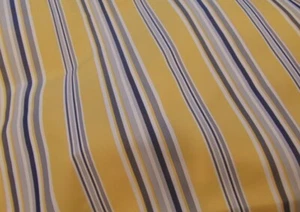 Outdoor Gelb Multi Streifen Markise Polster Wasserdicht Canvas Stoff Meterware - Bild 1 von 2